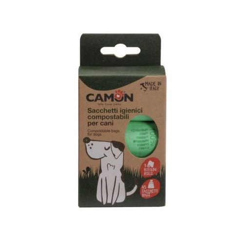 Biodegradable waste bags – 4 rolls x 15 bags