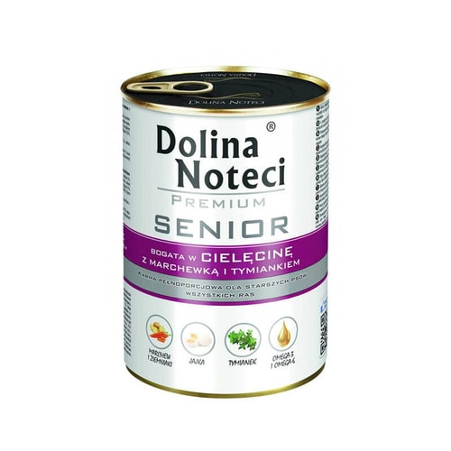 Dolina Noteci Dog – Sr. Kálfakjöt, Gulrætur & Timjan 400g