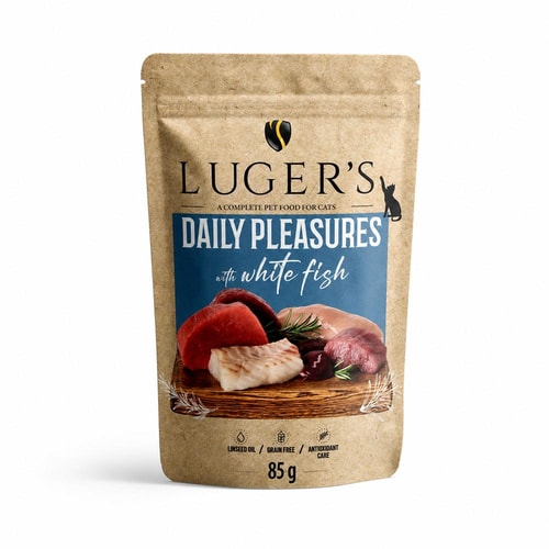 Luger’s Cat Daily Pleasures – Hvítfiskur 85g