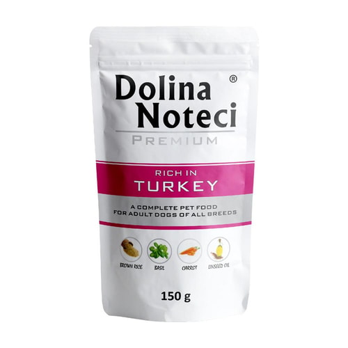 Dolina Noteci Dog Premium Rich In – Kalkúnn 150 g
