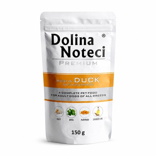 Dolina Noteci Dog Premium Rich In – önd með graskeri, 150 g