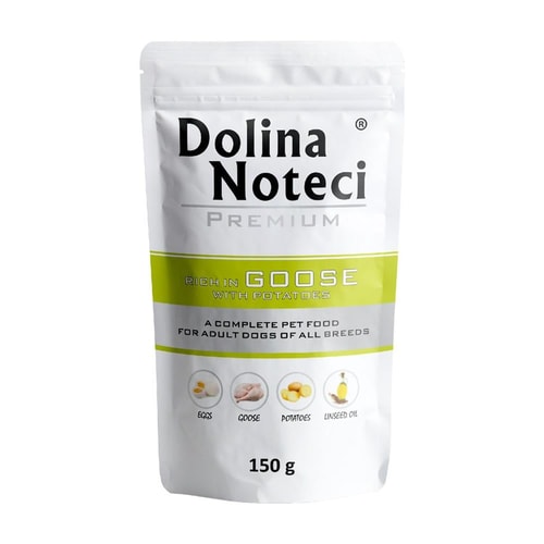 Dolina Noteci Dog Premium Rich In – Gæs með kartöflum 150 g