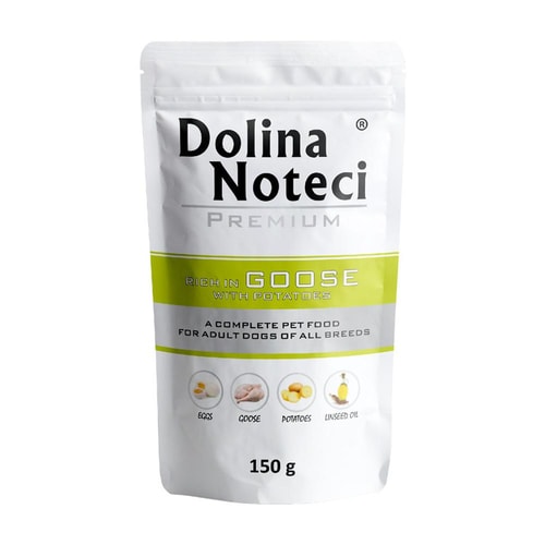 Dolina Noteci Dog Premium Rich In – Gæs með kartöflum 150 g