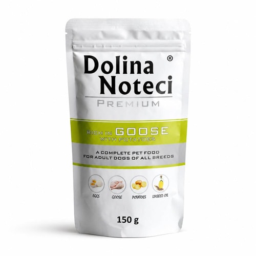 Dolina Noteci Dog Premium Rich In – Gæs með kartöflum 150 g