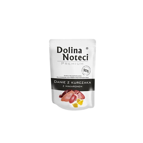 Dolina Noteci Premium Stew hundamatur – kjúklingur og pasta, 300 g