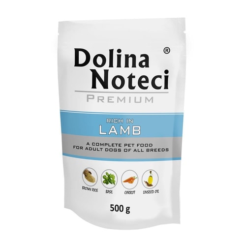 Dolina Noteci Premium Rich In hundamatur – lambakjöt, 500 g