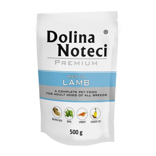 Dolina Noteci Dog Premium Rich In – Lambakjöt 500 g