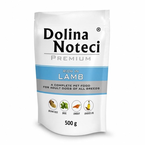 Dolina Noteci Dog Premium Rich In – Lambakjöt 500 g