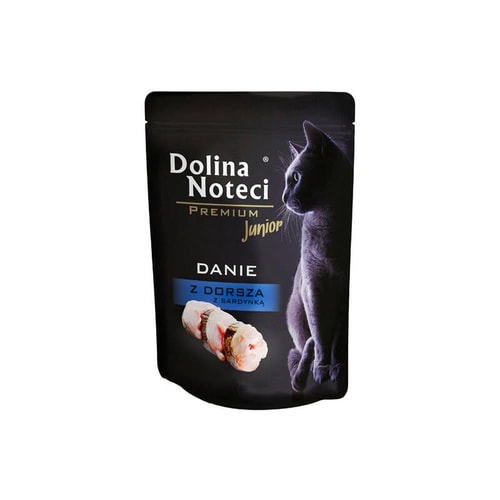 Dolina Noteci Cat Premium – Þorskur & Sardína fyrir Kettlinga 85g