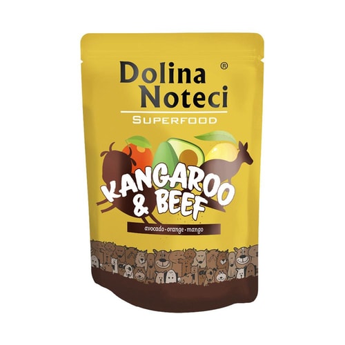 Dolina Noteci Dog Superfood – kengúra og nautakjöt, 300 g