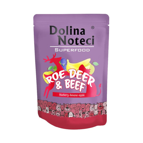 Dolina Noteci Dog Superfood – Hreindýr og Nautakjöt 300 g