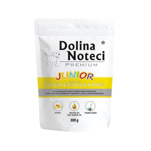Dolina Noteci Junior Dog Premium Rich In – Kjúklinga Innmatur 300 g