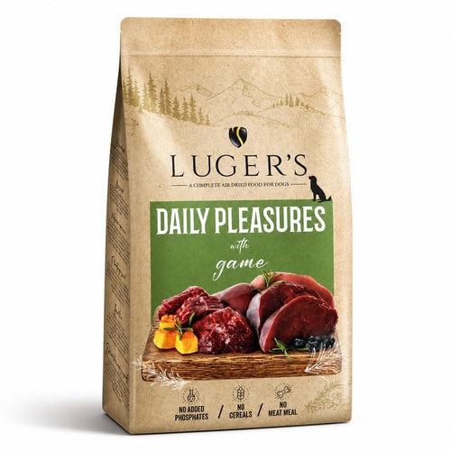 Luger’s Dog Daily Pleasures Air Dried – Villibráð 9 kg
