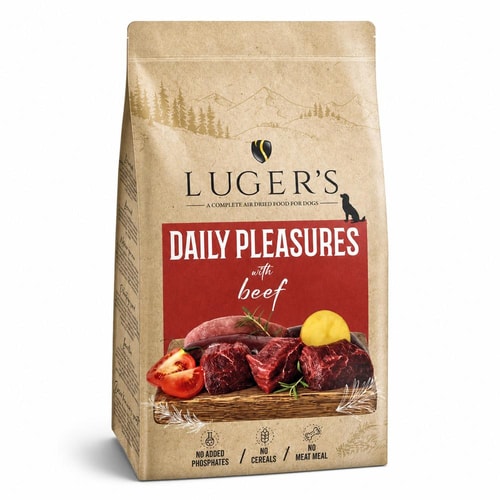 Luger’s Dog Daily Pleasures Air Dried – Nautakjöt 9kg