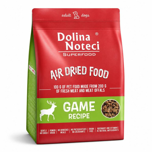 Dolina Noteci Hundafóður Superfood – Villibráð  1Kg