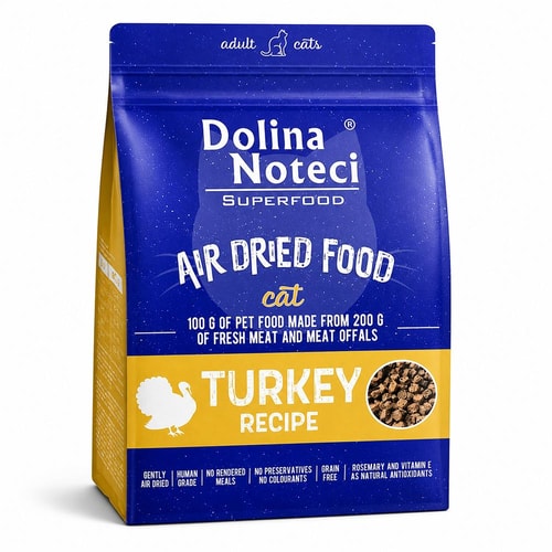Dolina Noteci Kattafóður  Superfood – Kalkúnn 1Kg