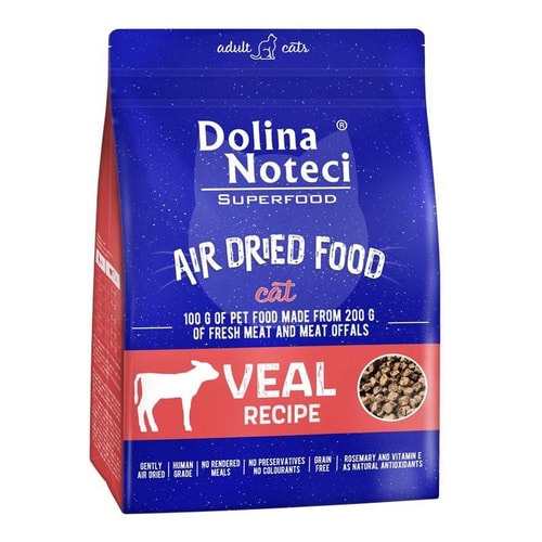 Dolina Noteci Kattafóður Superfood – Kálfakjöt 1Kg