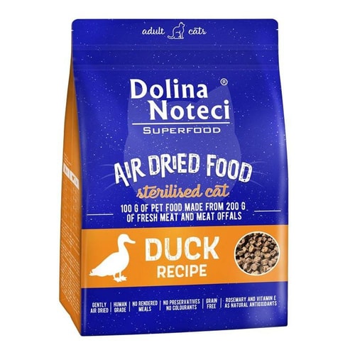 Dolina Noteci Kattafóður Superfood  Sterilized – Önd 1Kg