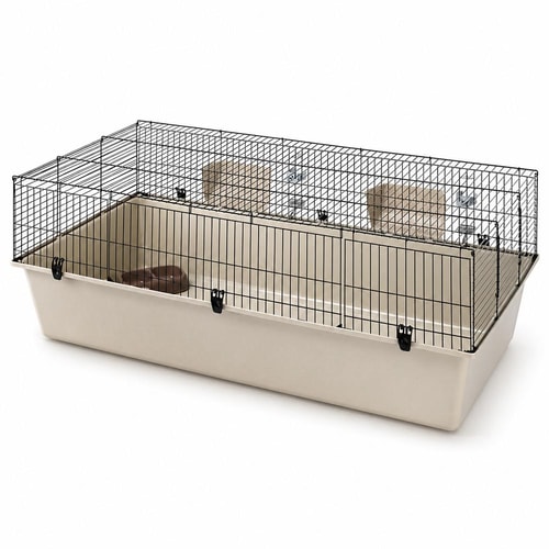 Ferplast Rabbit 160 nagdýrabúr – svart