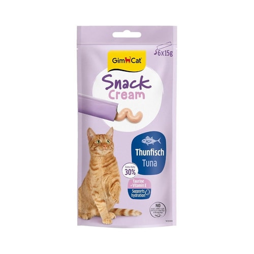 GimCat – Snack Cream Tuna 6 X 15G