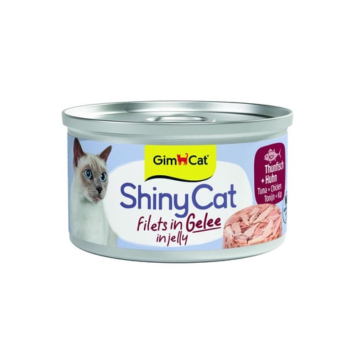 Shinycat Jelly blautmatur fyrir ketti – túnfiskur og kjúklingur, 70 g