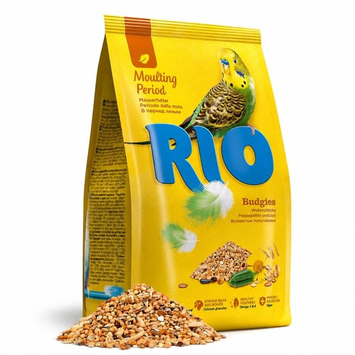 RIO fuglafóður fyrir gára á fjaðrafelli – 1 kg