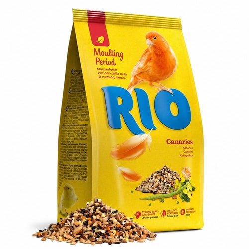 RIO fóður fyrir kanarífugla í fjaðrafelli – 500 g