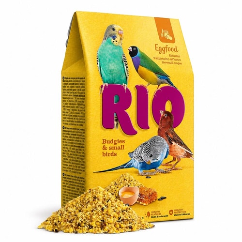 RIO eggjafóður fyrir gára og aðra smáfugla – 250 g