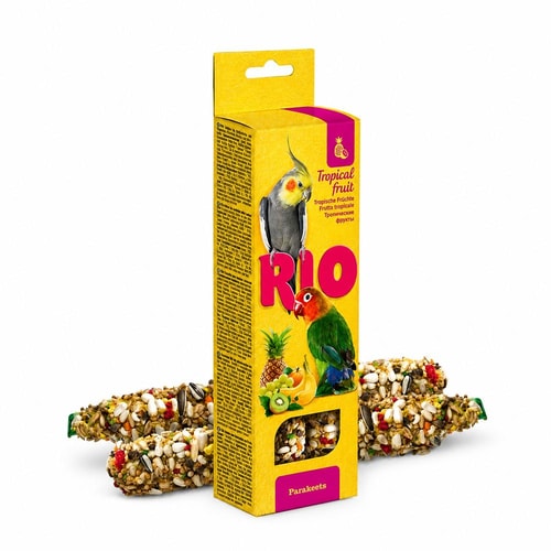 Rio Sticks For Parakeets With Tropical Fruit, 2X75
