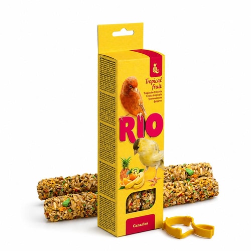 RIO stangir fyrir kanarífugla með suðrænum ávöxtum – 2×40 g