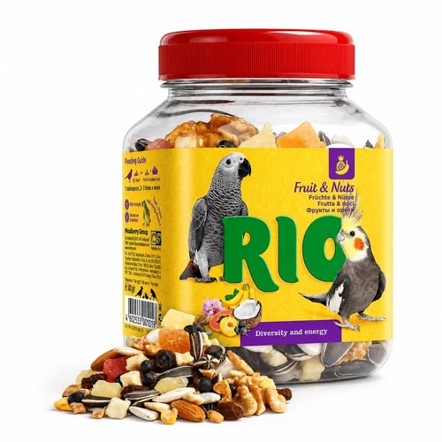RIO ávaxta- og hnetublanda, nammi fyrir fugla – 160 g