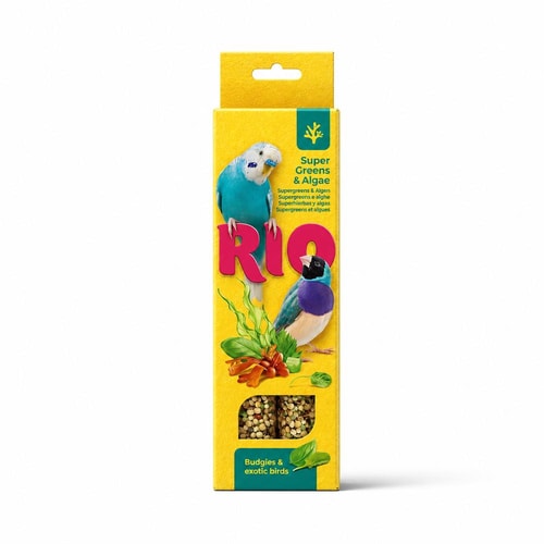 RIO Sticks for budgies and exotic birds Supergreens and algae 2x40g