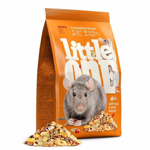 Little One Feed For Rottufóður, 400 G