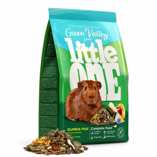 Little One Green Valley Fibrefood fyrir naggrísi – 750 g