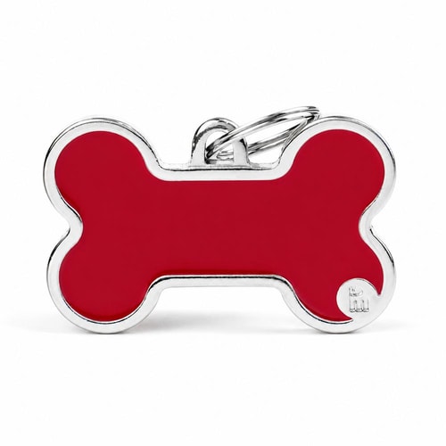 Tags Handmade Bone XL Red