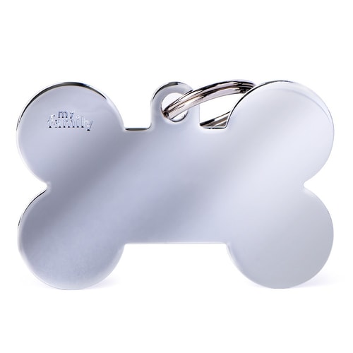 MyFamily beinmerki – krómað messing, XL