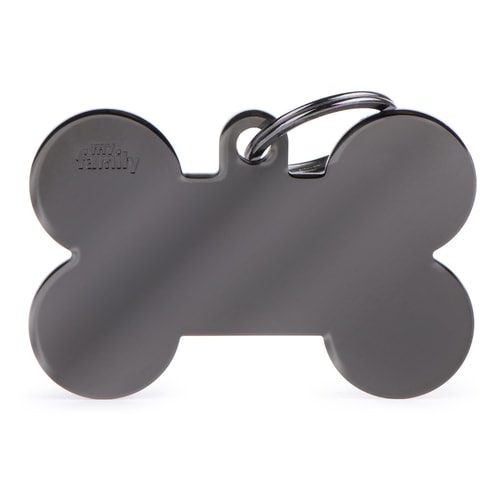 MyFamily beinmerki – svart messing, XL