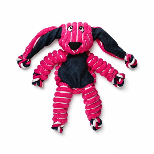 Kong Floppy Knots hundaleikfang – kanína