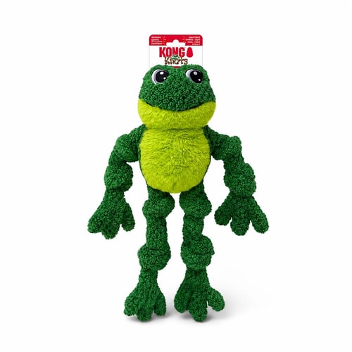 Kong Knots froskur leikfang – Lg/Xl