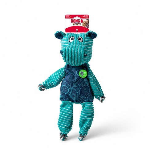 KONG Floppy Knots leikfang – flóðhestur Jumbo XL