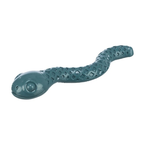 JollyPaw Snack Snake nammileikfang – petrol, 27 cm