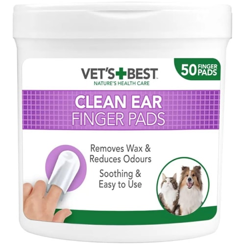 VB Ear Clean Finger Wipes 50 pack 6