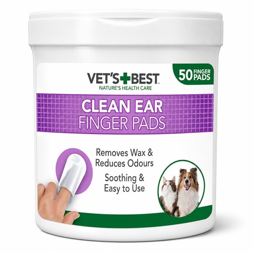 VB Ear Clean Finger Wipes 50 pack 6