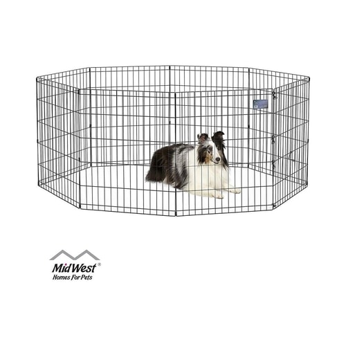 ICrate hvolpagerði Black 95cm