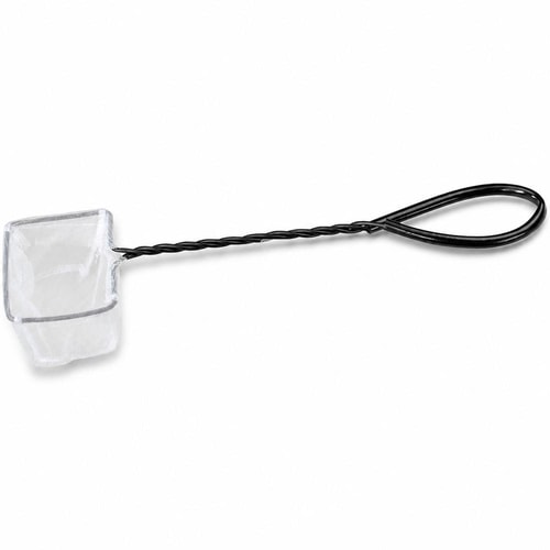 Laroy U-laga fiskabúrsháfur – hvítur, 8 cm