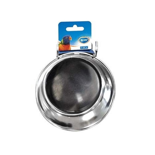 Bird Coop cup INOX w.hook M – 12,5cm 12