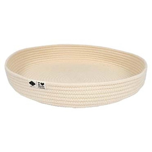JESS kattakarfa – beige, 45×45×7 cm