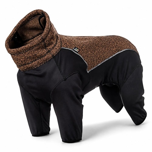 Rukka Subrima Tricot samfestingur – dökkbrúnn, stærð 45