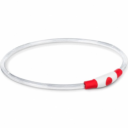 Ljósahringur USB S-M: 40 cm rauður