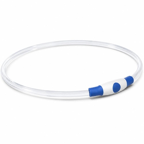 Ljósahringur USB L-XL: 65 cm blá